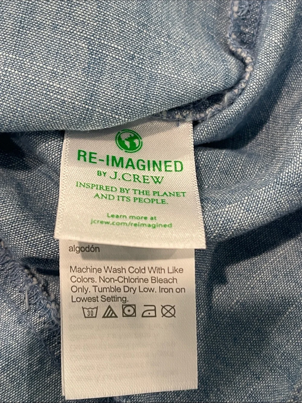 J. Crew light blue